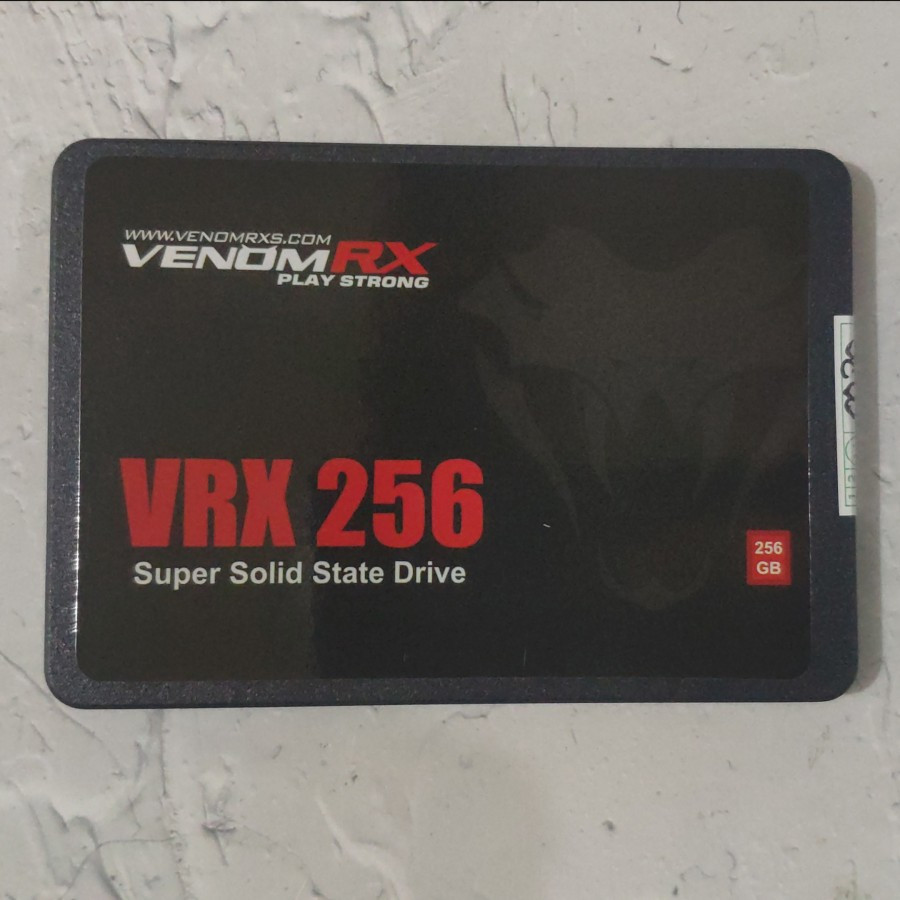 Venom RX SSD Sata III 2.5" 256 GB