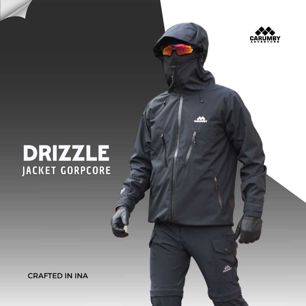 Jaket Gunung  Carumby Drizzle Pria Wanita Unisex