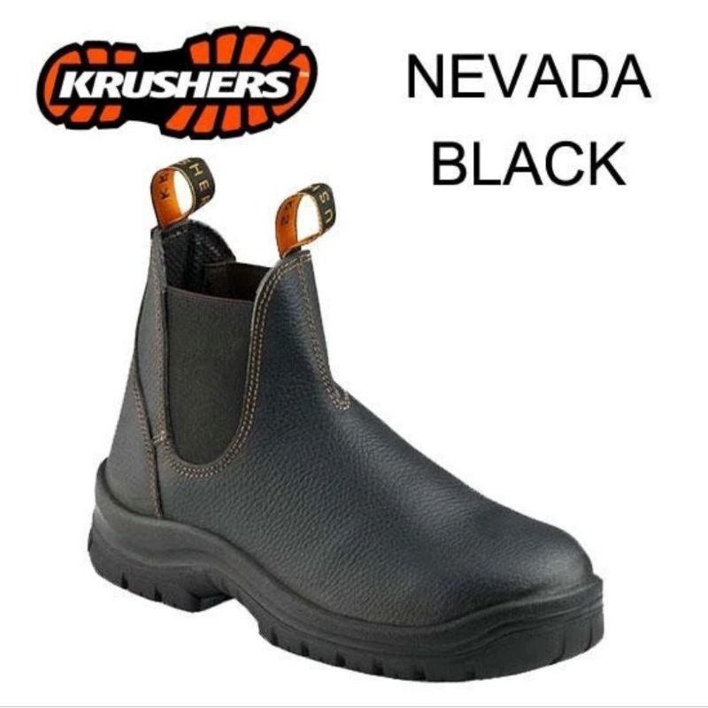 Sepatu Safety Krusher Nevada Black Original