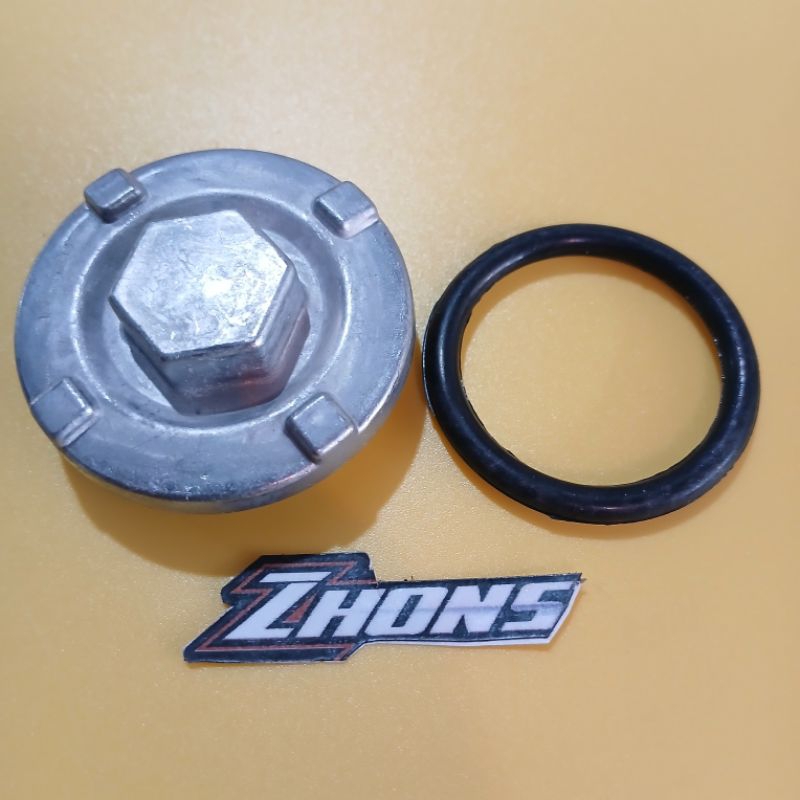 BAUT TAP OLI JUPITER MX / VIXION + ORING (TUTUP OLI BAWAH)