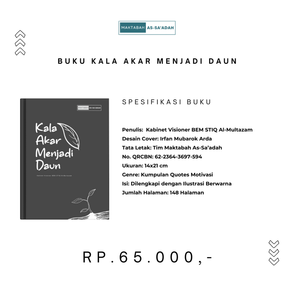 Pre-Order Buku Kala Akar Menjadi Daun