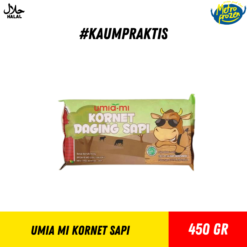 

UMIA-MI Kornet Ayam & Sapi 450gr