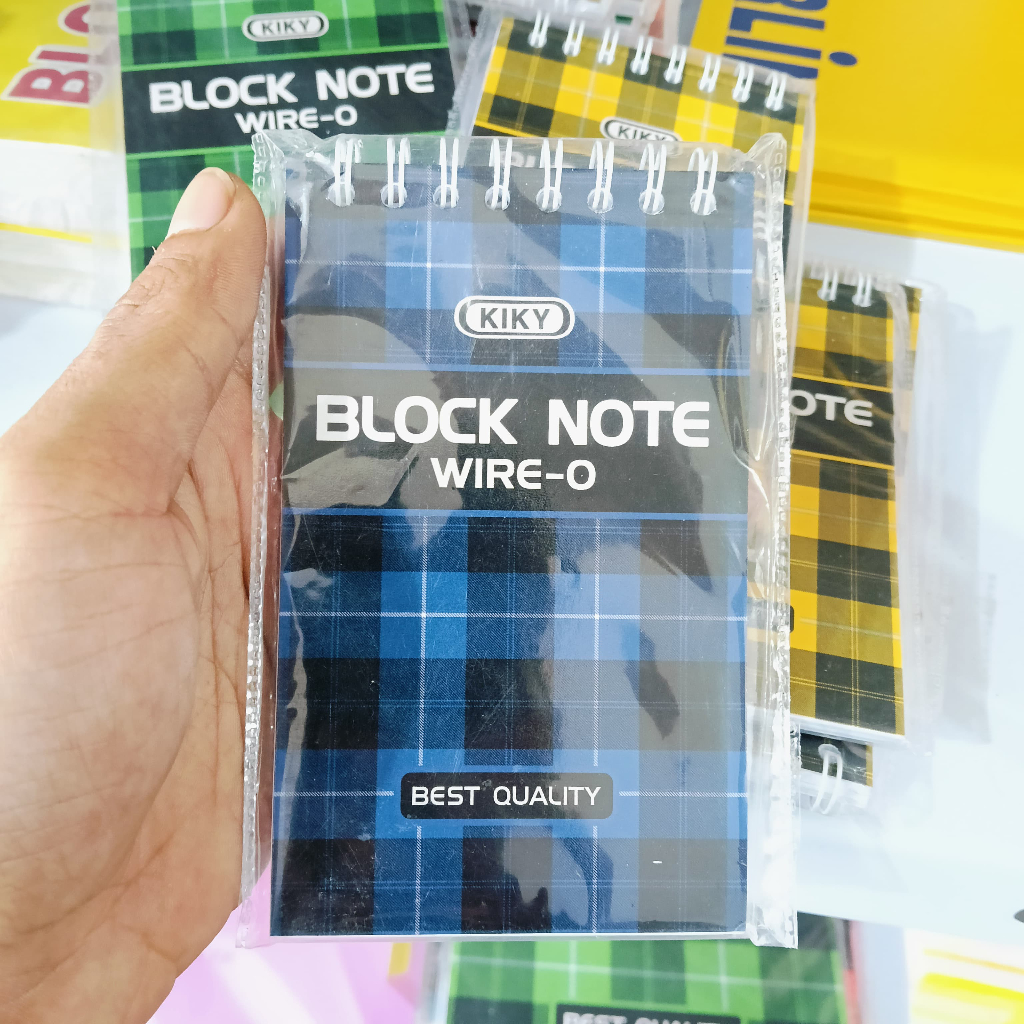 

BLOCK NOTE SPIRAL KIKY A7+ BUKU NOTEBOOK SAKU KECIL