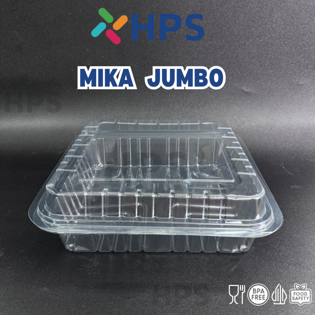 

Mika Bening Jumbo Isi 27 cm x 27 cm isi 50 Mika kue berkualitas , kuat , isi banyak FOOD GRADE