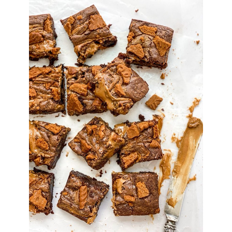 

Fudgy brownies mix topping - hampers natal - fudgy brownies
