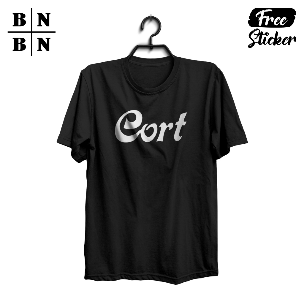 Kaos Cort Guitar Logo