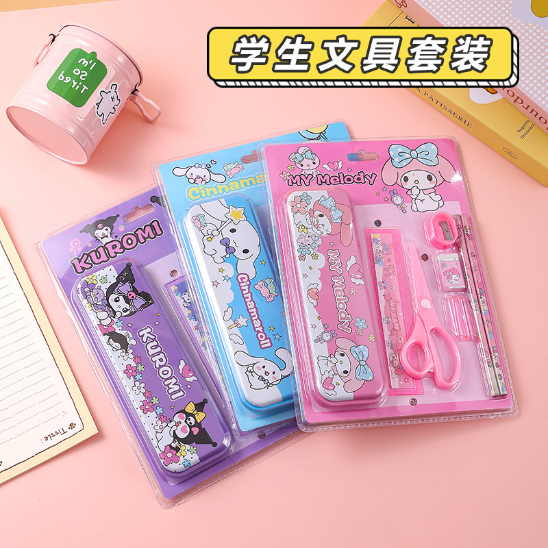 

TEMPAT PENSIL ANAK ALAT TULIS KARAKTER SANRIO STUDY SET LUCU KODE 6611