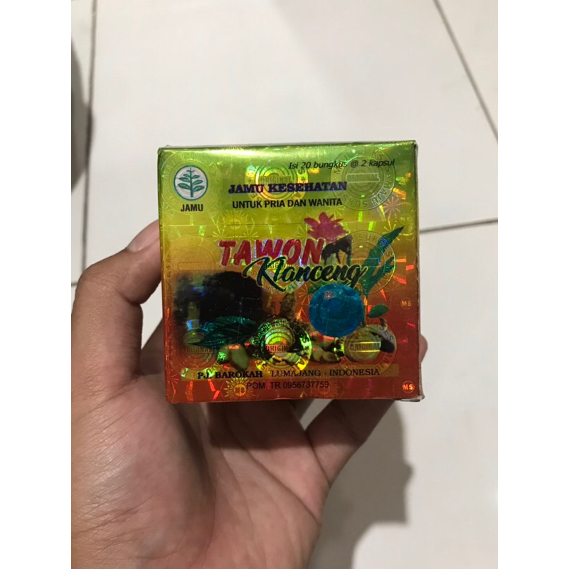 TAWON KLANCENG (TK) ORIGINAL KAPSUL ISI 20 SACHET