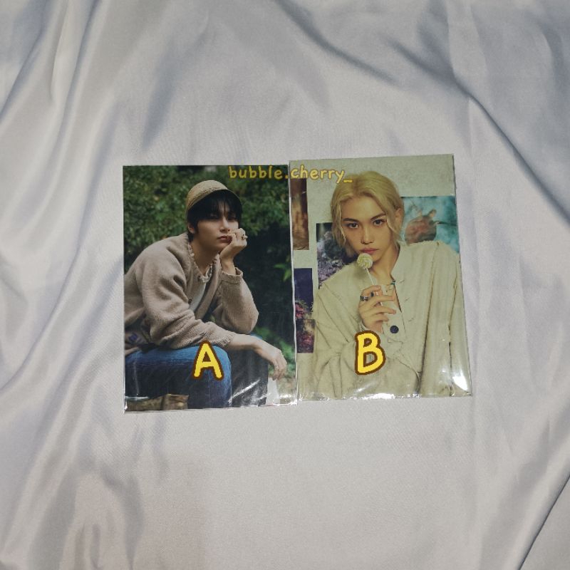 

[READY STOCK] OFFICIAL StrayKids I.N Felix Fankit 4th Gen Postcard