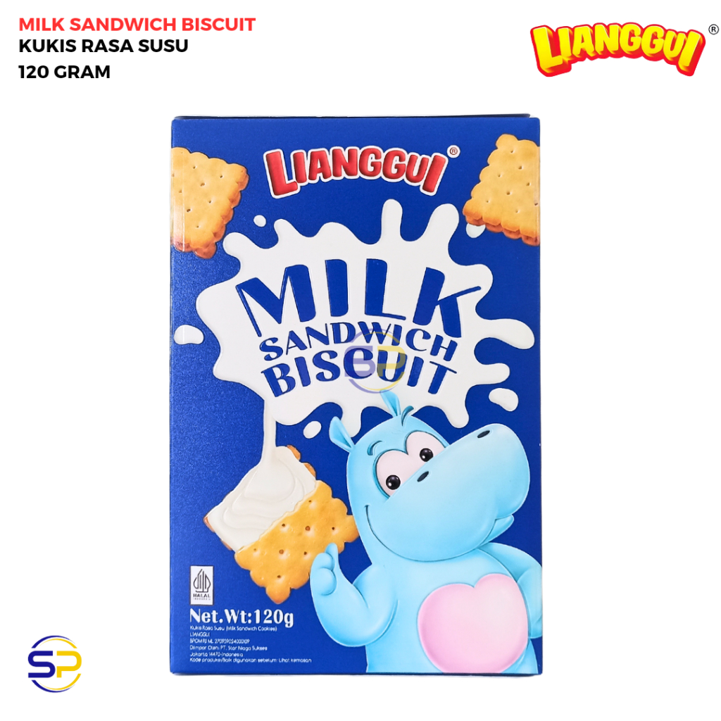 

BISKUIT KUKIS MILK SANDWICH BISCUIT 120 GRAM - LIANGGUI