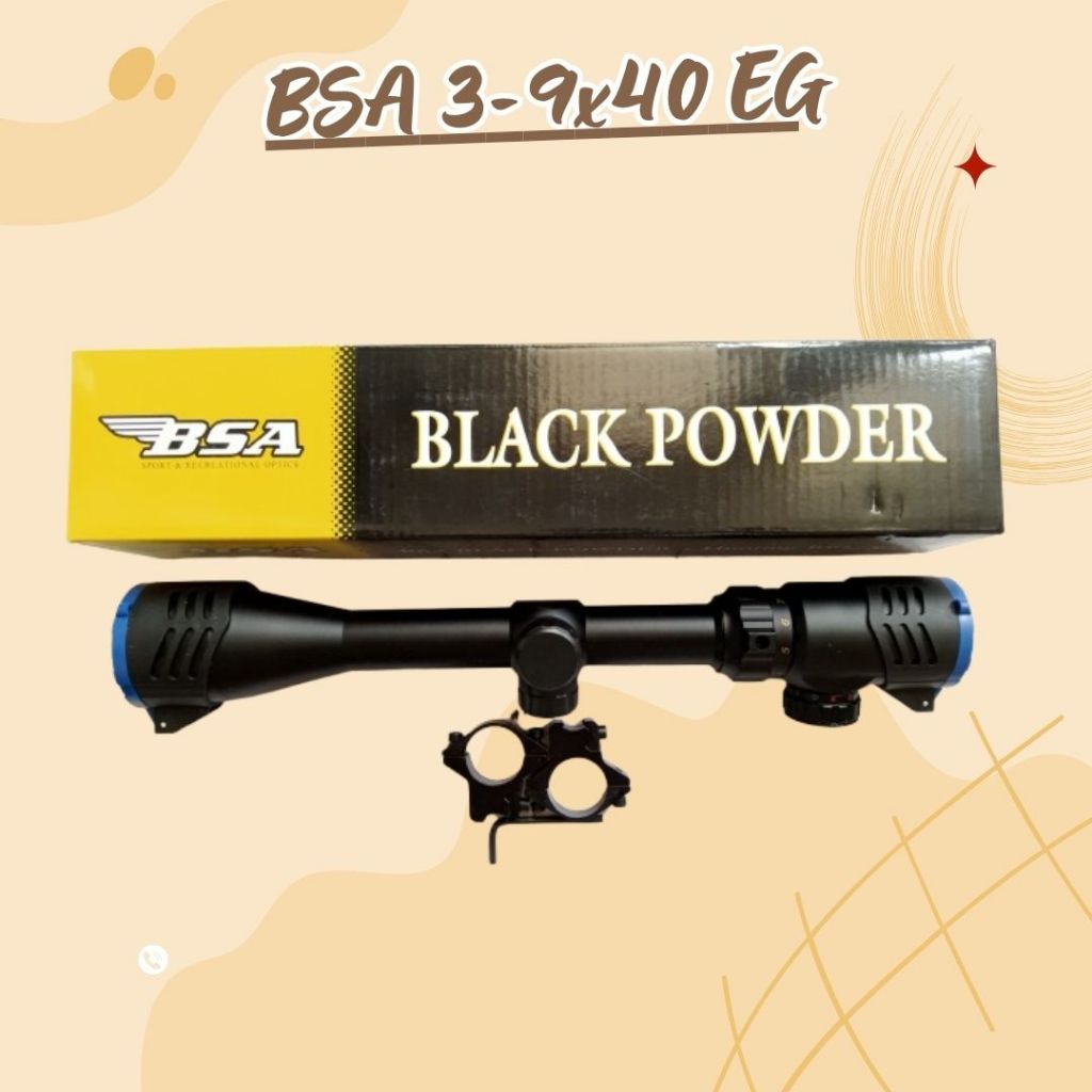 Teleskop BSA 3-9x40 EG