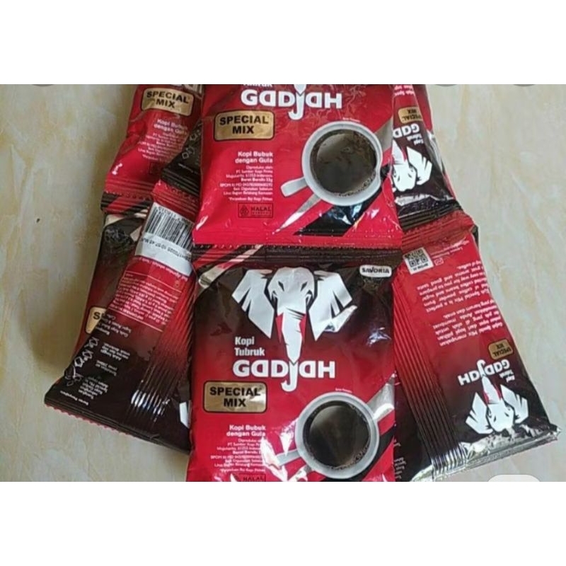 

KOPI GADJAH SPECIAL MIX RENCENG ( ISI 10 )