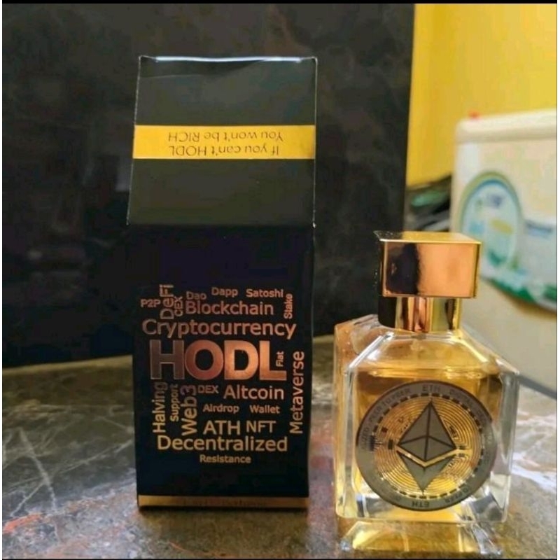 Hodl Scent Parfum Pria ETH Eau De Perfume EDP Ethereum