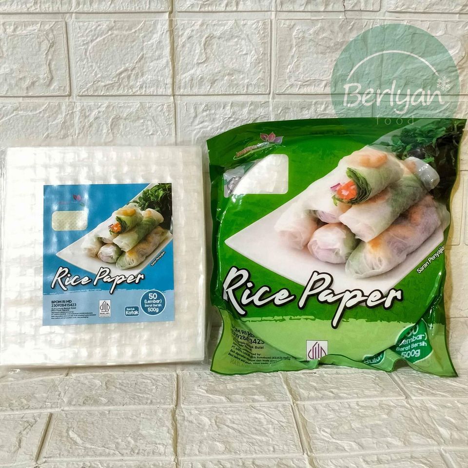 

Javasuperfood JSF Rice Paper 500gr 50 lembar Free Bubble Wrap dan Dus Tebal