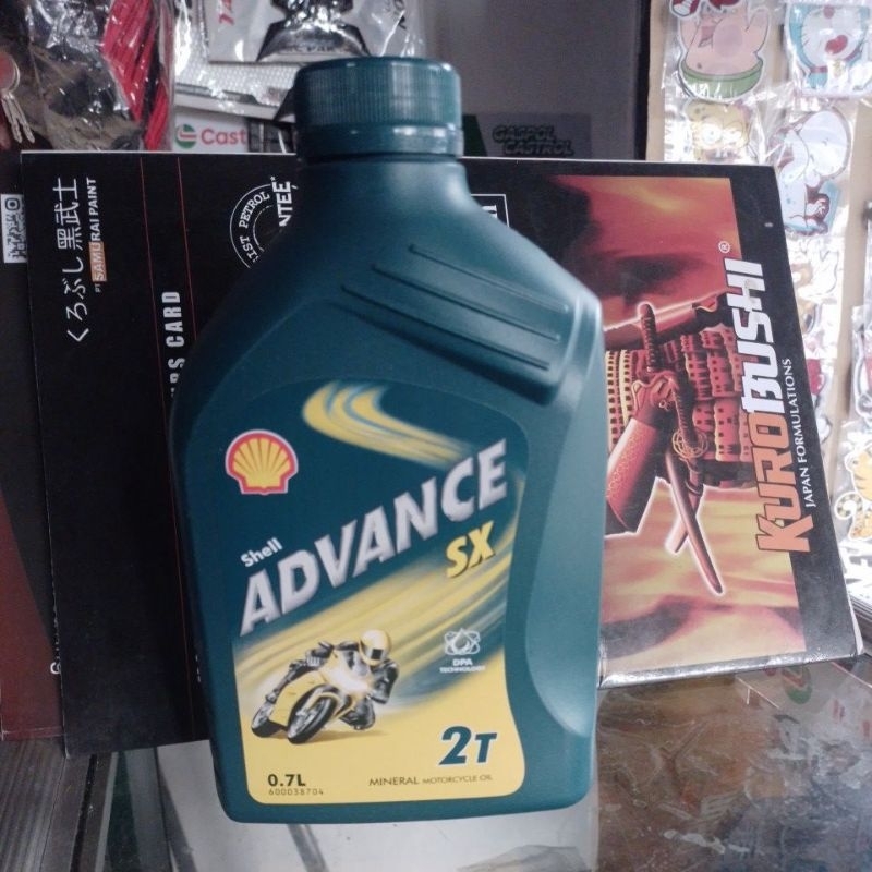 oli motor shell advance 2 tak 2t oli samping asli100%original