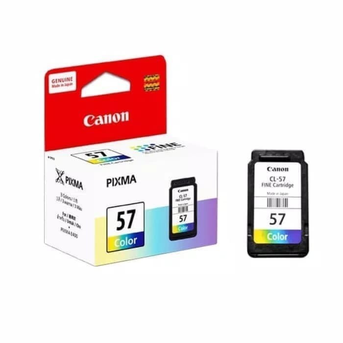 Cartridge Canon CL-57S Color Ink Catridge 57 Small E410 Original - Warna