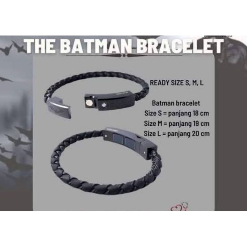 Gelang BATMAN MCI ORI