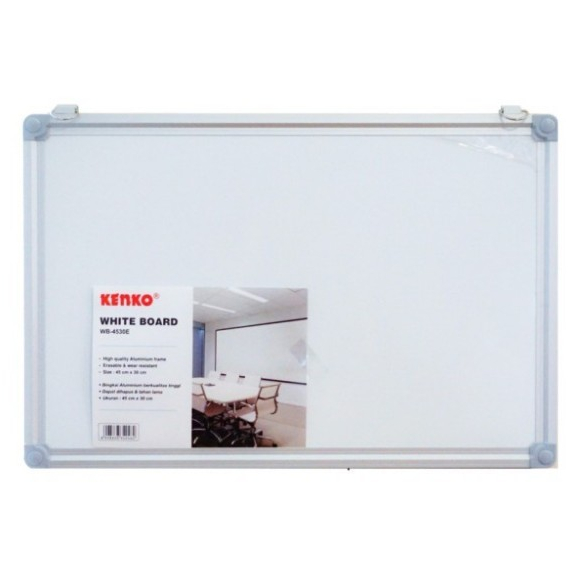 

Kenko WhiteBoard / Papan Tulis MAGNETIC Putih WB-4530E New Product ( PROMO )