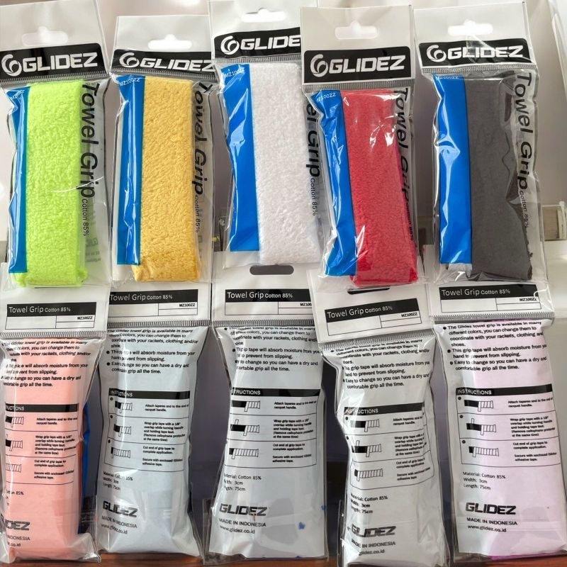 TOWEL Grip Racket Handuk Badminton Towel grip Glidez