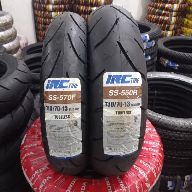 BAN YAMAHA NMAX 110/70-13, 130/70-13 IRC TUBLESS ORIGINAL