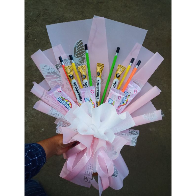 buket ATK / buket hari guru / buket alat tulis