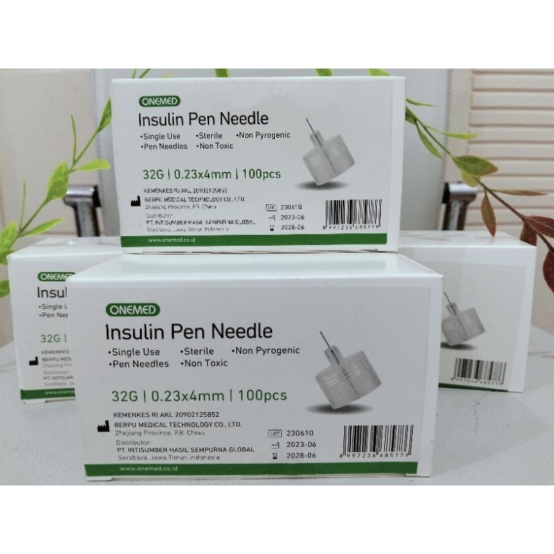 Jarum Insulin Pen Needle 31G / 32G Onemed
