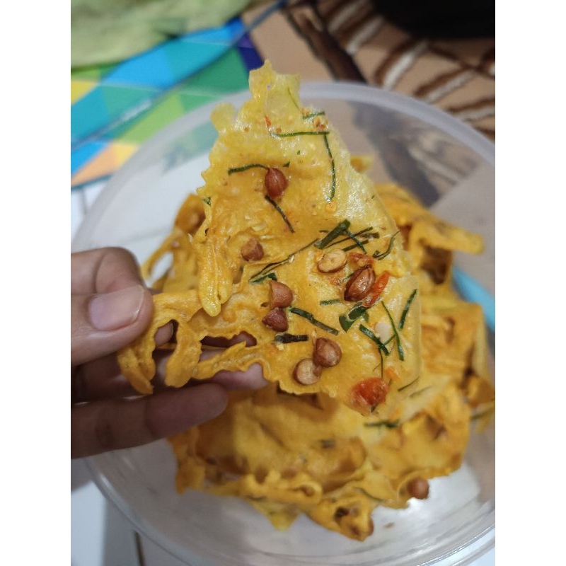 

KARISMA - Rempeyek Ori Pedes - full kacang