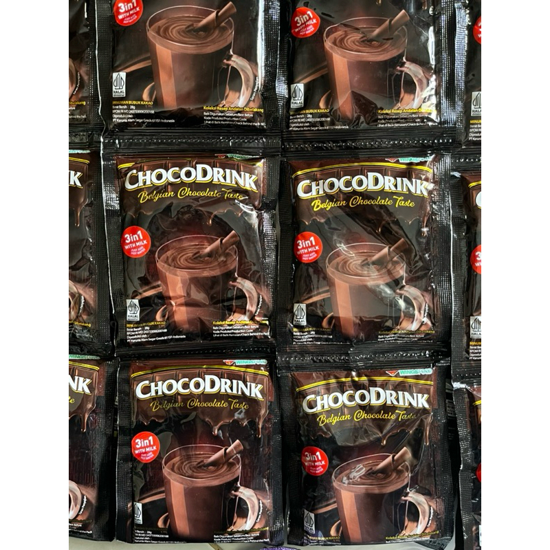 

Chocodrink Belgian Minuman Bubuk Coklat By Wingsfood ( 1 renteng isi 10 sachet x 28gram )