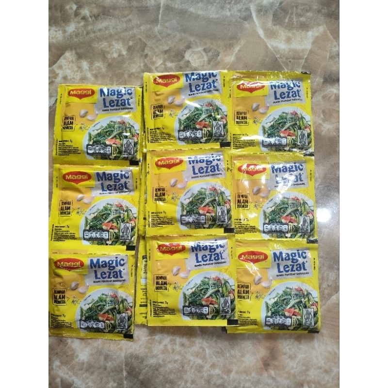 

Magic Lezat 6 sachet, 7g X 6 / Penyedap masakan MAGIC