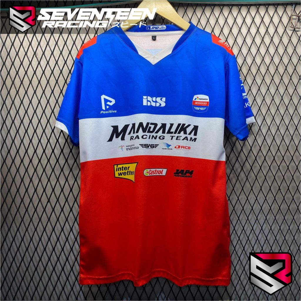 COD Kaos RACING MANDALIKA RACING TEAM Premium Terbaru JERSEY KOAS MANDALIKA RACING TEAM