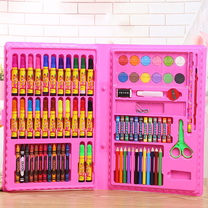 

Top Crayon Set 86 Pensil Warna Cat Air Alat Lukis Karakter Stationary Color Pencil