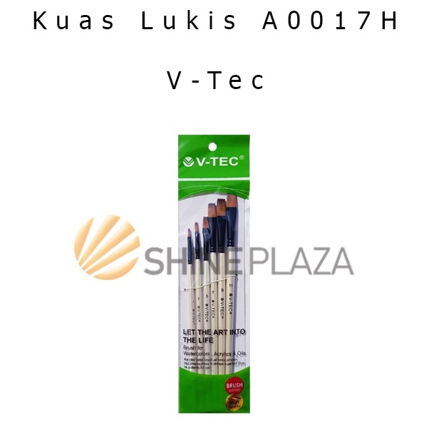 

Cashback Kuas Lukis Brush VTec A17H Set 6 Kuas Lukis VTec A17H
