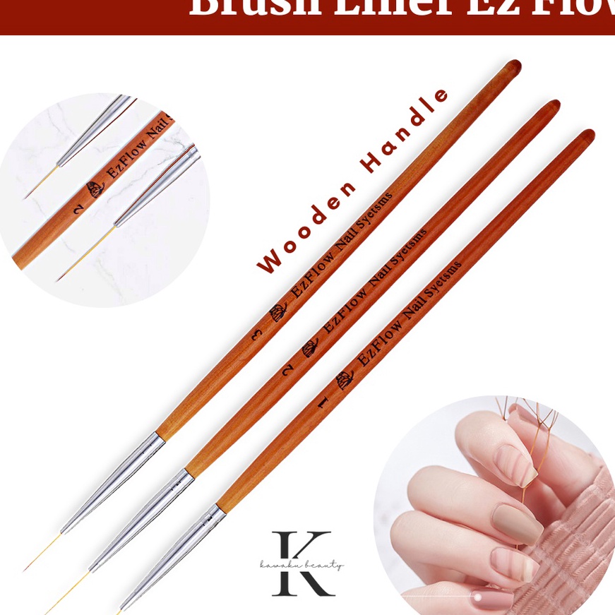 

KF7 Brush r Set 3 Size EZ Flow NP51