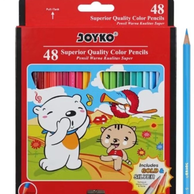 

Khusus Pensil warna Joyko 48 Warna Cp48PB 1 set