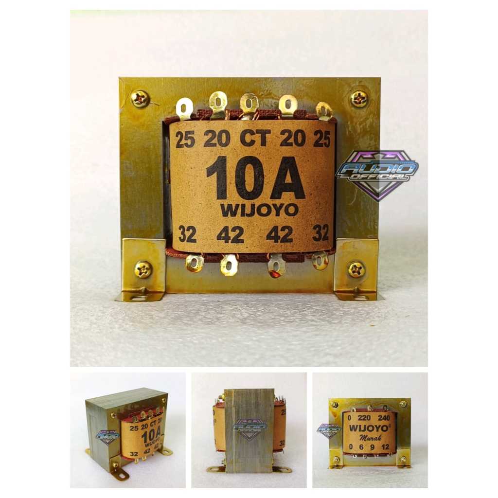 TRAFO Murni 10A Kecil WIJOYO CT 42V / Travo 10 Amper CT 42 Volt Tembaga Murni
