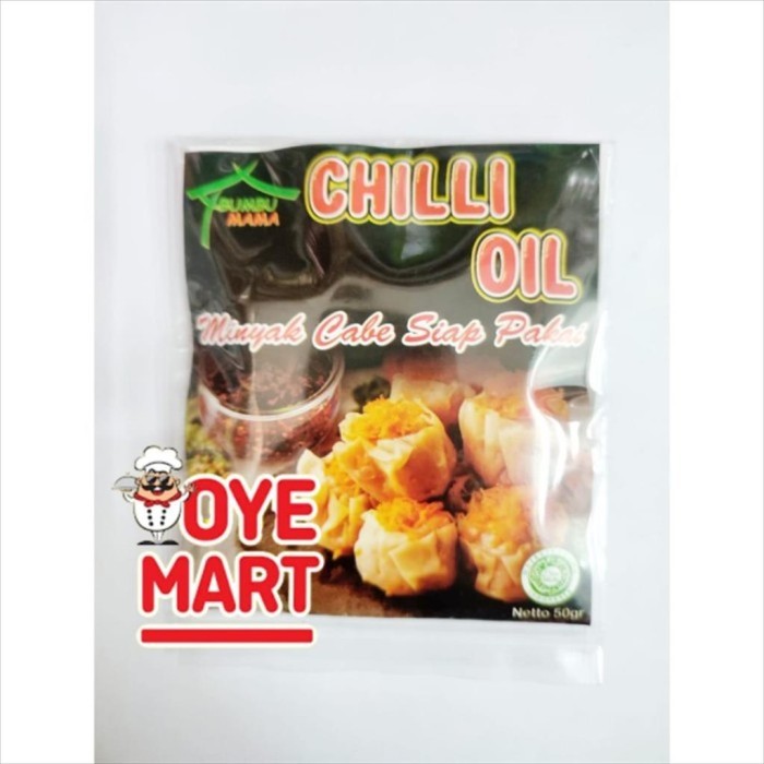 

BUMBU MAMA CHILI OIL 50GR / MINYAK CABE SIAP PAKAI