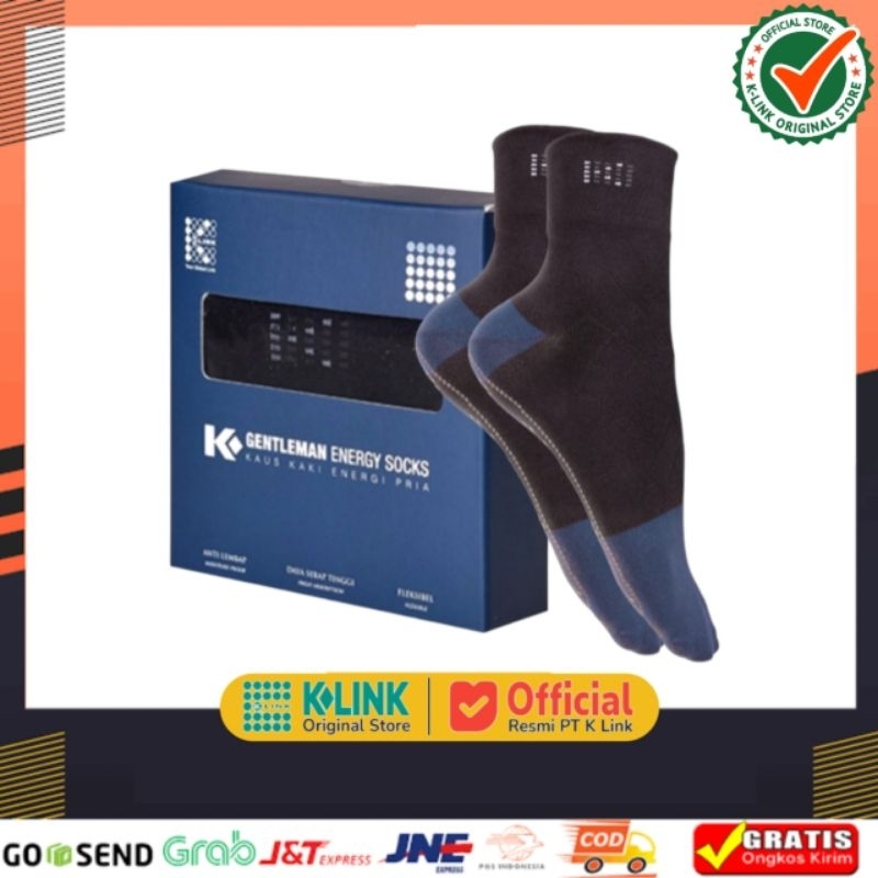 K Gentleman Energy Socks Kaos Kaki KLink