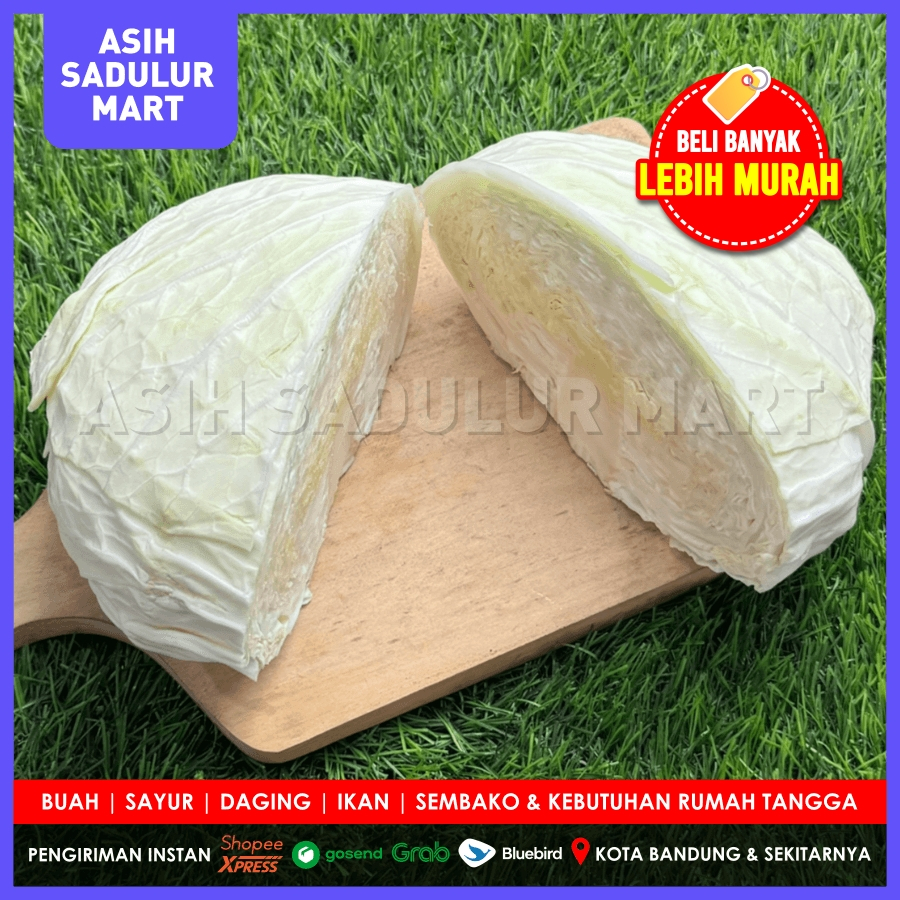 

Kol 500gr Segar Fresh Promo Sayur Bandung | Sayuran Asih Sadulur Mart