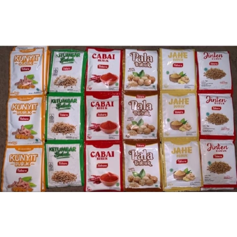 

BUMBU DAPUR [ BuMbu Tabur Bubuk penambah Rasa] 1 Sachet isi 12 pcs