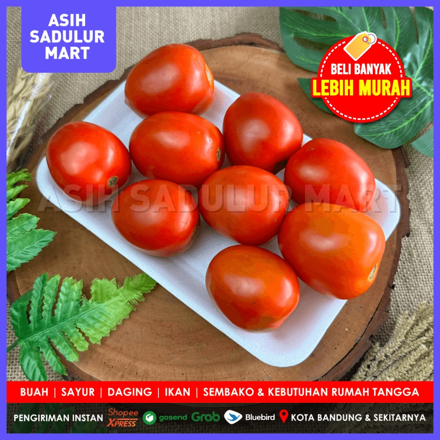 

Tomat Merah 500g Promo Bandung | Asih Sadulur Mart