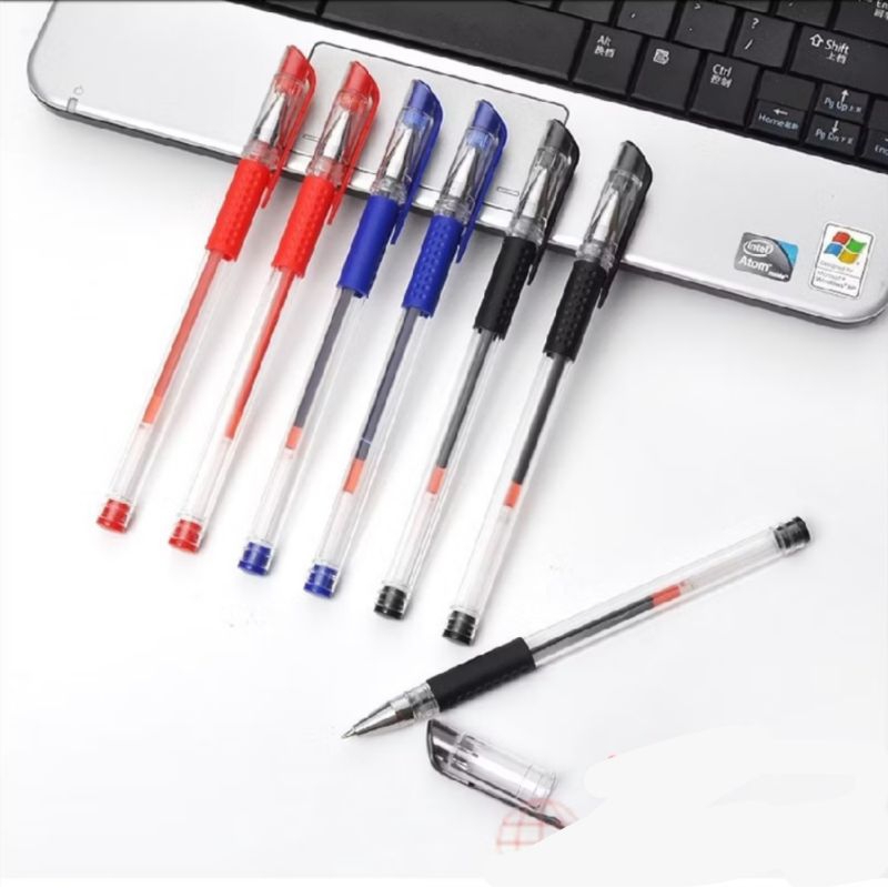 

Pena Gel 0.55mm Standard Pulpen Gel Standard Bolpoin Cair Alat Tulis Sekolah Bolpen Warna Hitam Biru Merah Murah