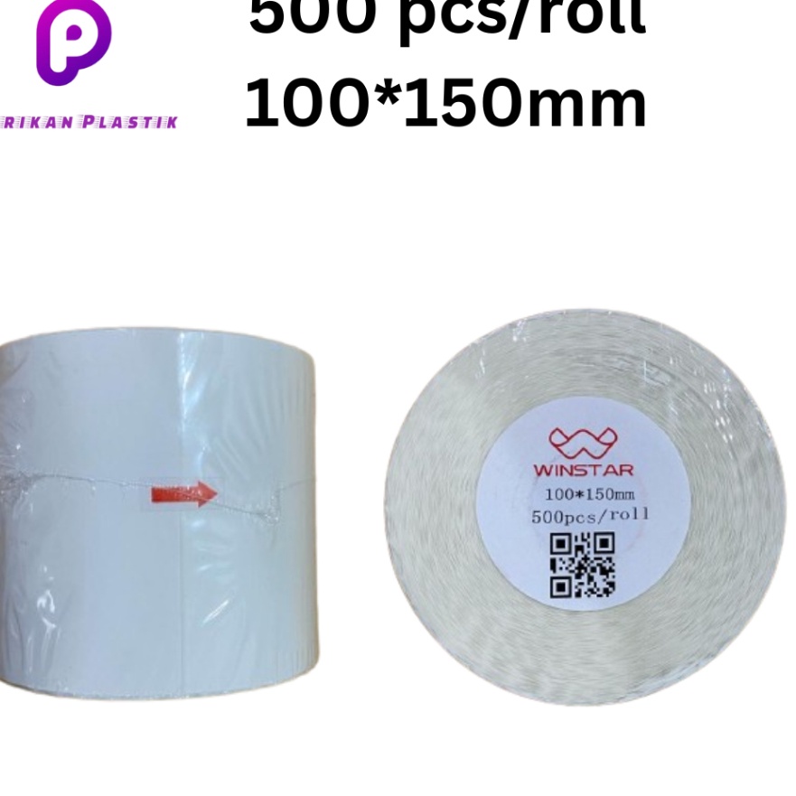 

FG2 Kes Sticker Thermal Label Barcode pcs 1x15 1x15 cm Eceran