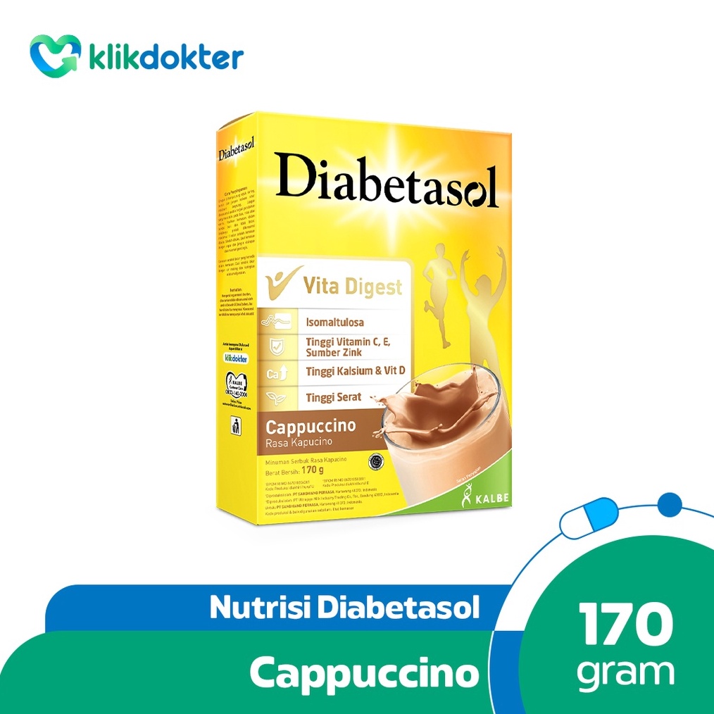 

Diskon Diabetasol Cappucino 17gr