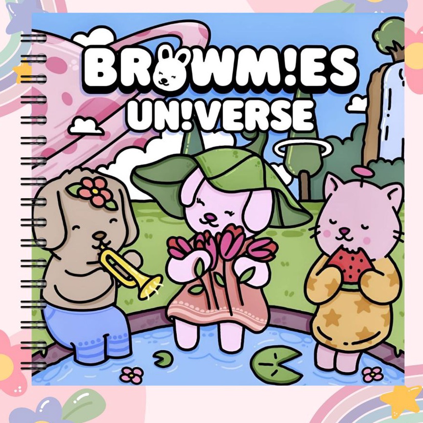 

Bonuskan BROWMIES Universe Coloring Book For Kids Adults Buku Mewarnai Anak Remaja Dewasa
