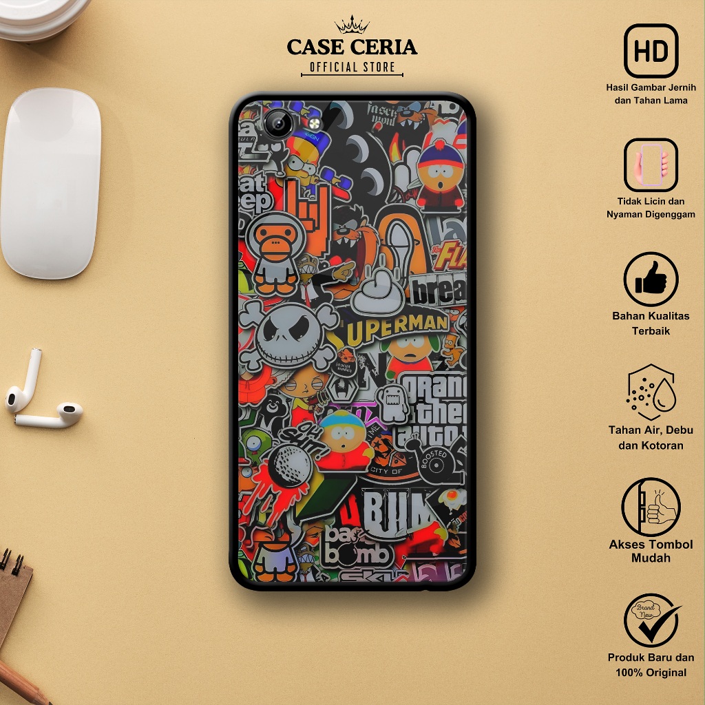 Case Vivo Y71 / Y71i / Vivo 1724 - Casing Vivo Y71 / Y71i ( Graviti ) - Silikon Case – Kesing HP