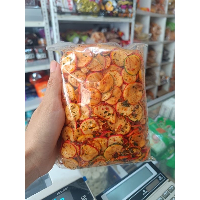 

krupuk bawang pedas Chili oil