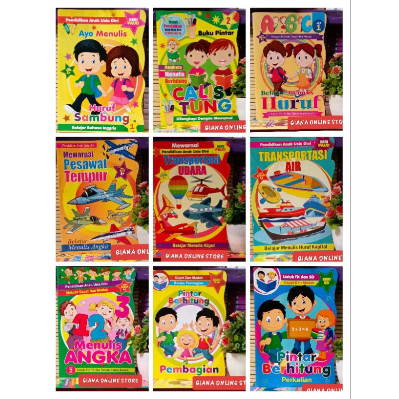 BUKU SERI PENDAMPING PAUD/TK DAFFA MEDIA