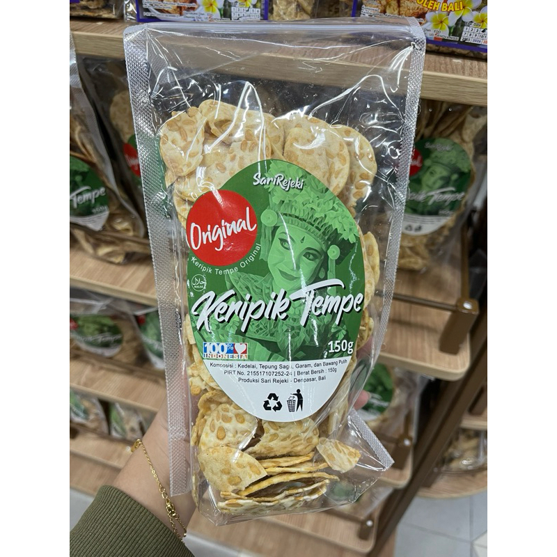 

KRIPIK TEMPE SARI REJEKI 150gr