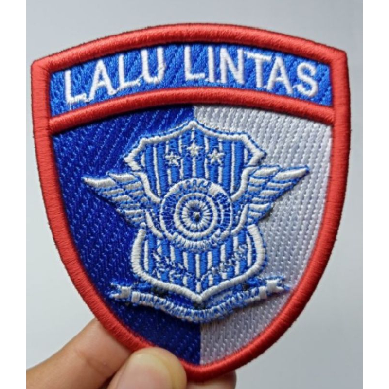 logo bordir timbul lalu lintas