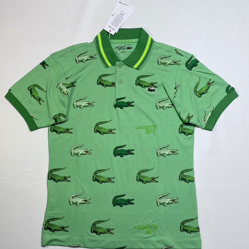 Kaos LCST Polo Shirt Holiday Crocodil Print